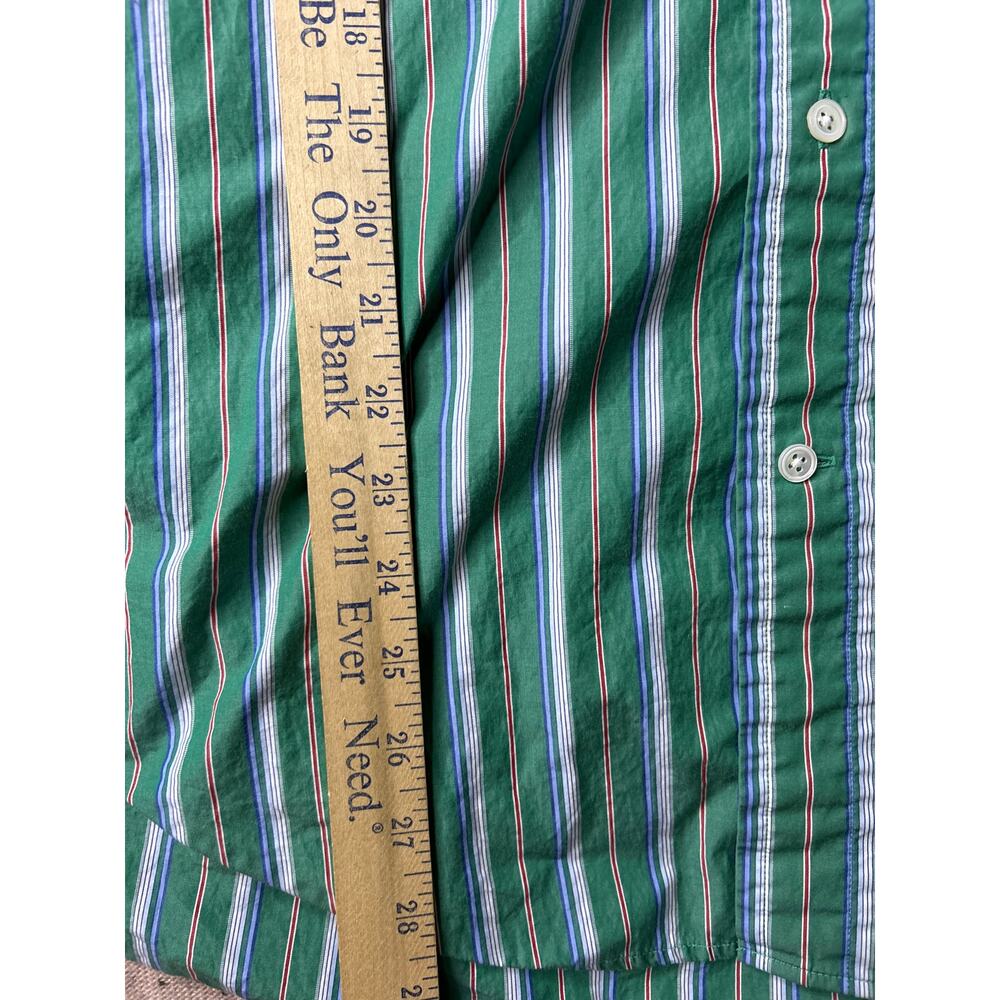 Faconnable Men's Medium Button Down Striped Shirt… - image 7